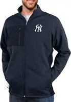 Antigua Men's New York Yankees Navy Course Jacket