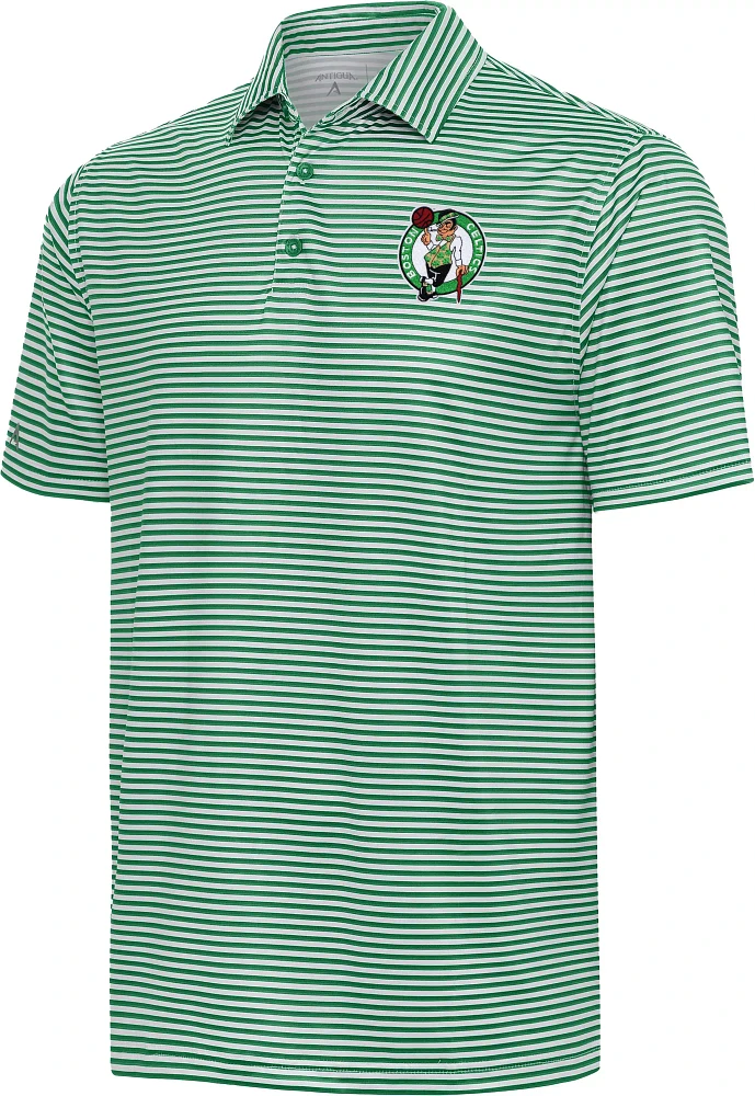 Antigua Men's Boston Celtics Skills Polo