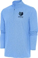 Antigua Men's Memphis Grizzlies Hunk 1/4 Zip Pullover