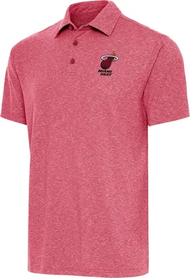 Antigua Men's Miami Heat Par 3 Polo