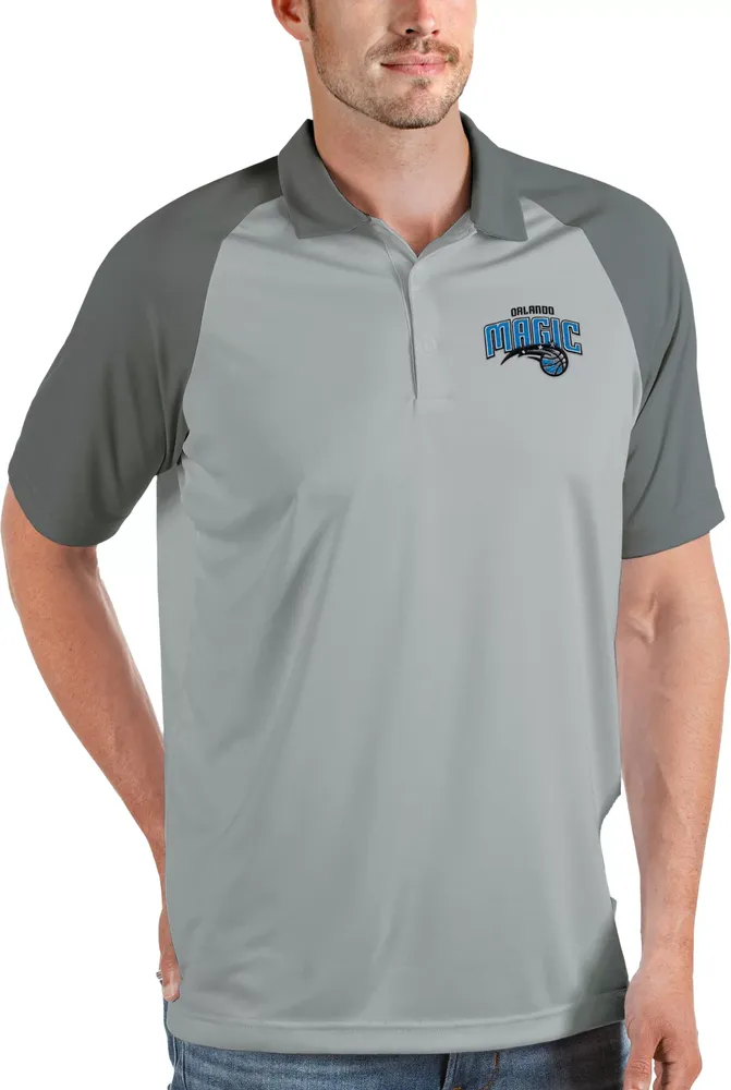 Antigua Men's Orlando Magic Nova Silver Polo