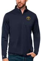 Antigua Men's Denver Nuggets Tribute Navy Pullover Sweater