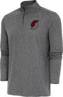 Antigua Men's Portland Trail Blazers Hunk 1/4 Zip Pullover