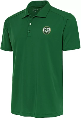 Antigua Men's Colorado State Rams Green Tribute Performance Polo