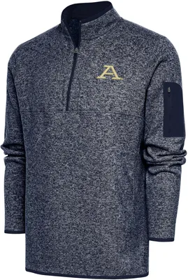 Antigua Men's Akron Zips Navy Fortune 1/4 Zip