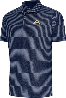 Antigua Men's Akron Zips Navy Esteem Polo