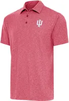 Antigua Men's Indiana Hoosiers Crimson Par 3 Polo