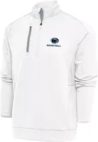 Antigua Men's Penn State Nittany Lions Basketball White Generation 1/4 Zip Pullover