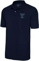 Antigua Men's Yale Bulldogs Blue Legacy Pique Performance Polo