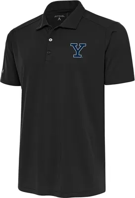 Antigua Men's Yale Bulldogs Smoke Tribute Performance Polo