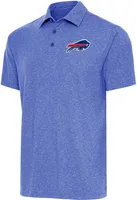 Antigua Men's Buffalo Bills Dark Royal Heather Par 3 Polo