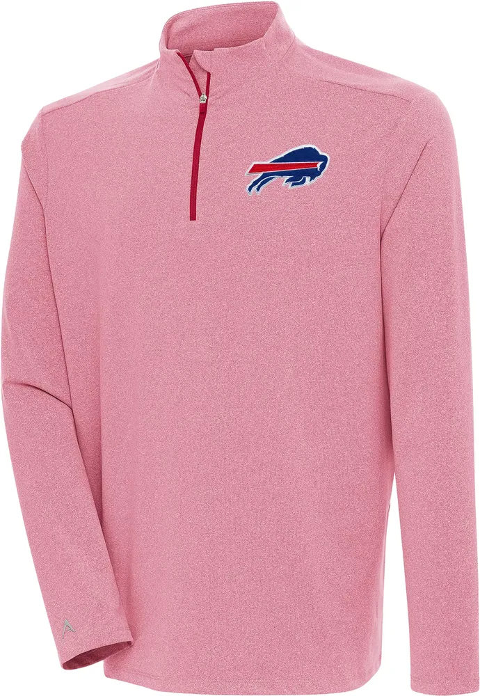 Antigua Men's Buffalo Bills Swing Set Royal Quarter-Zip Pullover