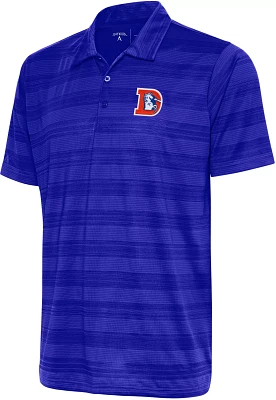 Antigua Men's Denver Broncos Compass Royal Polo