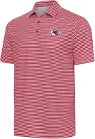 Antigua Men's Kansas City Chiefs Red Skills Polo