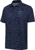 Antigua Men's Dallas Cowboys Grassy Navy Polo