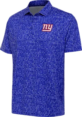 Antigua Men's New York Giants Grassy Royal Polo