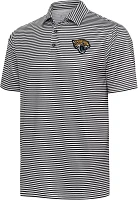 Antigua Men's Jacksonville Jaguars Black Skills Polo