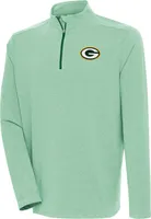 Antigua Men's Green Bay Packers Swing Set Quarter-Zip Pullover