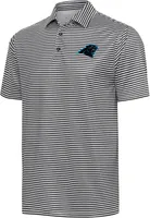 Antigua Men's Carolina Panthers Black Skills Polo