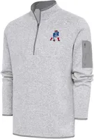 Antigua Men's New England Patriots Fortune Grey Jacket