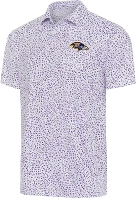 Antigua Men's Baltimore Ravens Motion Purple Polo