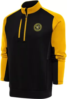 Antigua Adult Pittsburgh Riverhounds 2023 Team Black Quarter-Zip Pullover