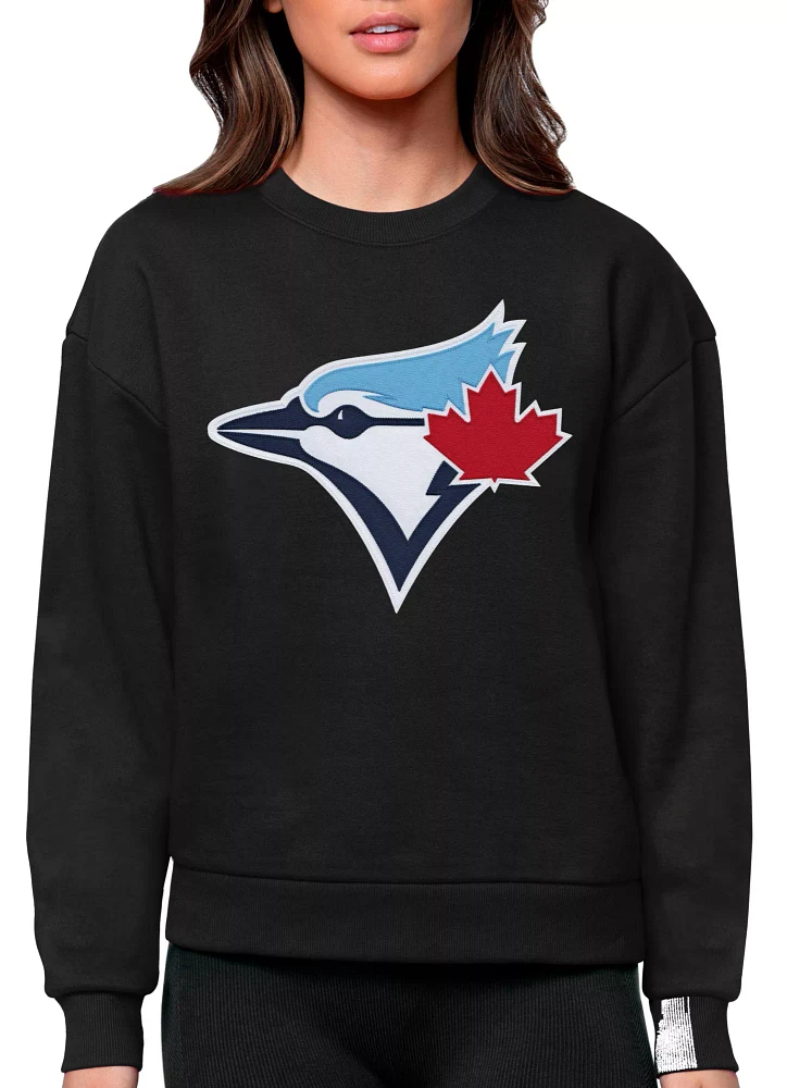 Antigua Women's Toronto Blue Jays Victory Crew Pullover