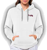 Antigua Women's Atlanta Braves Victory Hooded Pullover