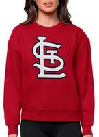 Antigua Women's St. Louis Cardinals Victory Crew Pullover