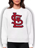 Antigua Women's St. Louis Cardinals Victory Crew Pullover