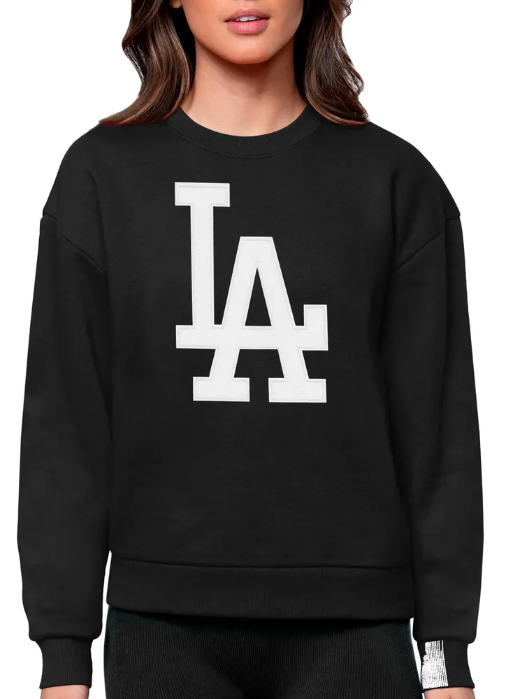 Antigua Women's Los Angeles Dodgers Victory Crew Pullover