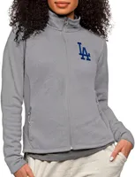 Antigua Women's Los Angeles Dodgers Gray Course Jacket