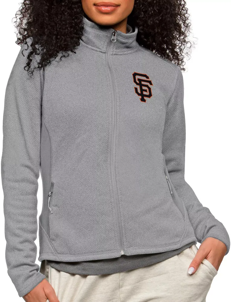 Antigua Women's San Francisco Giants Gray Course Jacket