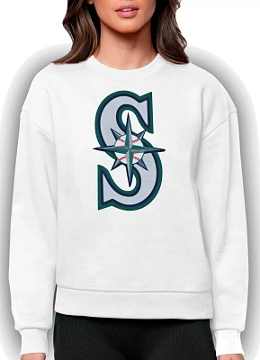 Antigua Women's Seattle Mariners Victory Crew Pullover