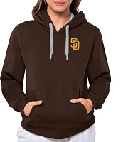 Antigua Women's San Diego Padres Victory Hooded Pullover