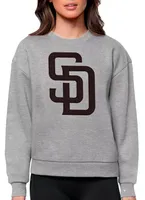 Antigua Women's San Diego Padres Victory Crew Pullover