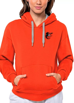 Antigua Women's Baltimore Orioles Victory Hooded Pullover