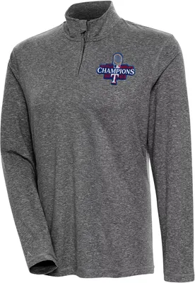 Antigua Women's 2023 World Series Champions Texas Rangers Confront Quarter-Zip Pullover