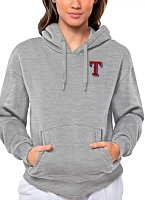 Antigua Women's Texas Rangers Victory Hooded Pullover