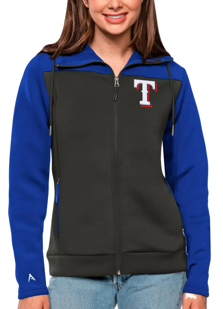 Antigua Women's Texas Rangers Royal Protect Jacket