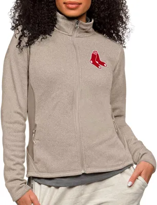 Antigua Women's Boston Red Sox Oatmeal Course Jacket