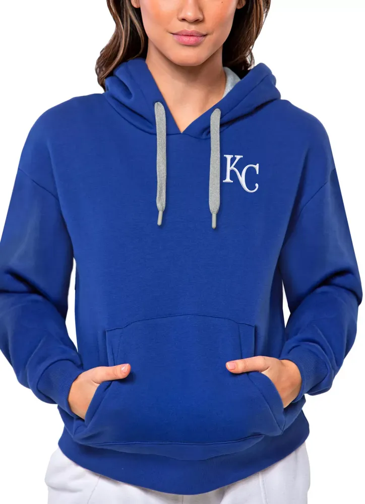 Antigua Women's Kansas City Royals Victory Hooded Pullover