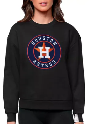 Antigua Women's Houston Astros Victory Crew Pullover