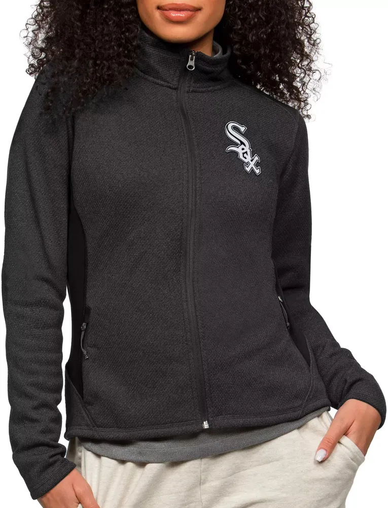 Antigua Women's Chicago White Sox Black Course Jacket