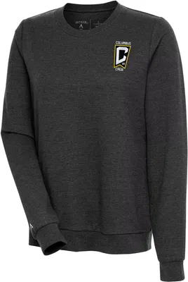 Antigua Women's Columbus Crew Action Black Sweatshirt