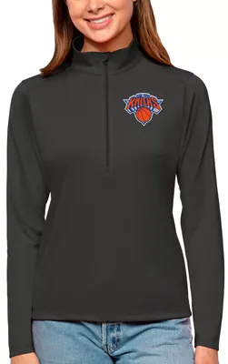 Antigua Women's New York Knicks Tribute Pullover Sweater