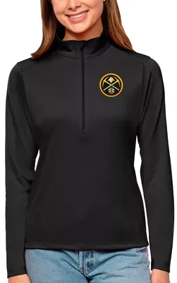 Antigua Women's Denver Nuggets Tribute Pullover Sweater