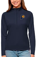 Antigua Women's Indiana Pacers Tribute Navy Pullover Sweater