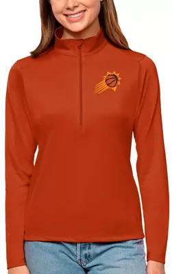 Antigua Women's Phoenix Suns Tribute Orange Pullover Sweater