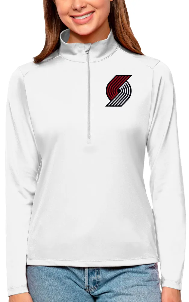 Antigua Women's Portland Trail Blazers Tribute Pullover Sweater